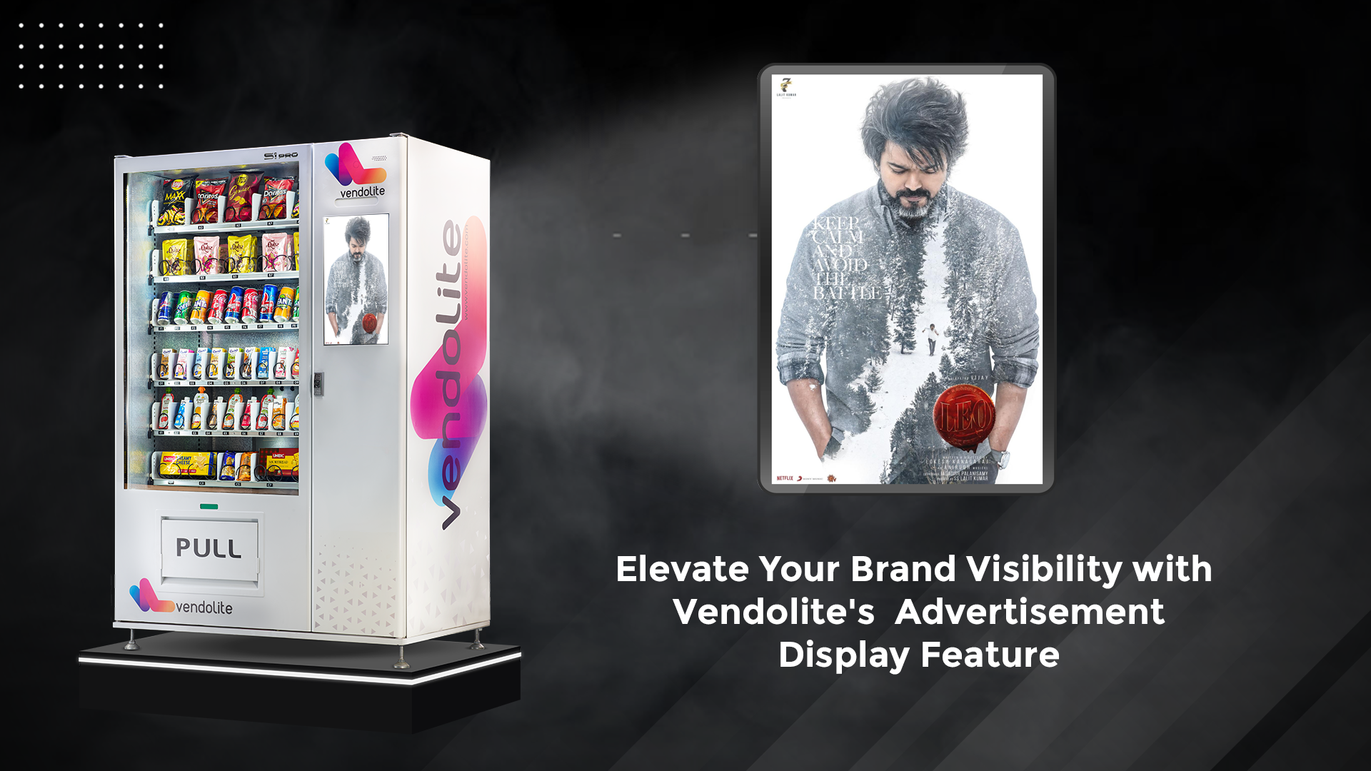 Elevate Your Brand Visibility with Vendolite's Advertisement Display Feature